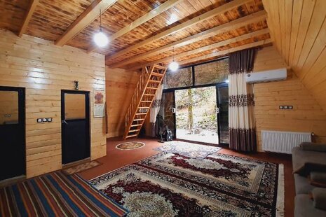 کلبه سوئیسی دوبلکس دوخواب در اسالم