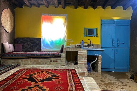 اتاق تندیری در اقامتگاه بومگردی نمین