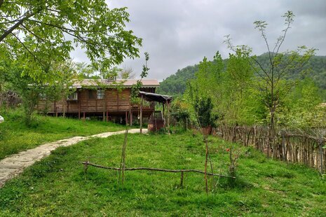 کلبه چوبی یک خواب در ماسال