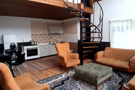 کلبه سوئیسی مبله دوخواب آزادی در قائمشهر