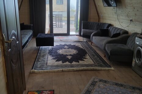 کلبه سوئیسی دوبلکس دوخواب جکوزی دار ساسان در چالوس
