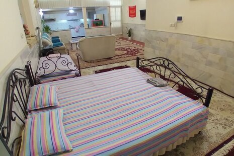 آپارتمان مبله دوخواب خوش نام در قم