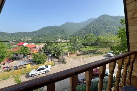 کلبه سوئیسی دوبلکس تکخواب مهرسام در ماسال