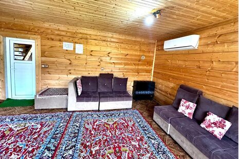 کلبه چوبی دو خواب دوبلکس در ماسال