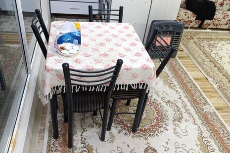 واحد مبله 70 متری در طبقه همکف ویلای رشت