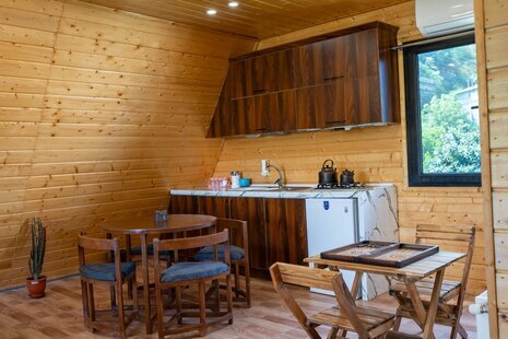 کلبه سوئیسی استخردار دو خواب پاتریس در رامسر