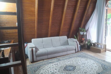 کلبه سوئیسی دوبلکس جکوزی دار مبله تکخواب دامون در شیرگاه
