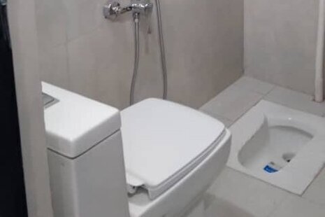 واحد مبله دوخواب در طبقه همکف ویلای ماسال