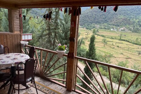 واحد مبله دوخواب در طبقه دوم ویلای ماسال