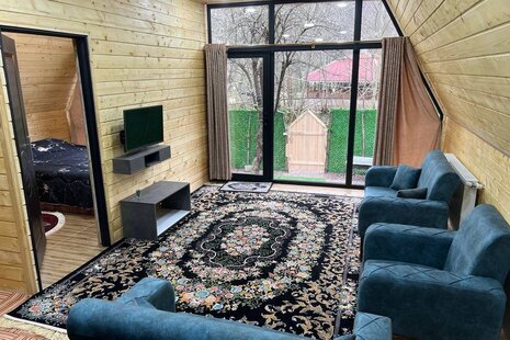 کلبه دوبلکس سوئیسی جکوزی دار در ماسال