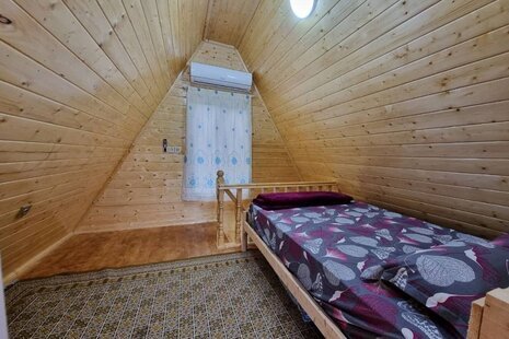 کلبه دوبلکس سوئیسی تکخواب در سوادکوه