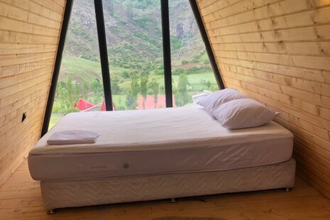 کلبه سوئیسی دوبلکس تک خواب در دیلمان