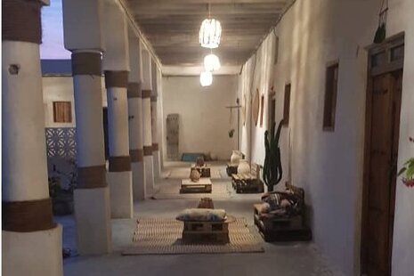 اتاق آرامش اقامتگاه بومگردی در سوزا