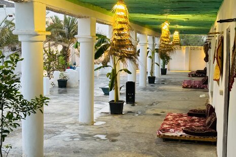 اتاق باغ vip در بومگردی قشم