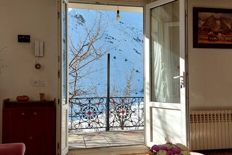 آپارتمان مبله دوخواب دهکده برفی در دیزین