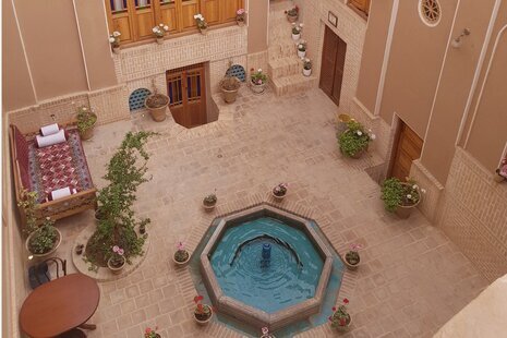 اتاق 2 تخته چنگ در اقامتگاه بومگردی درکاشان