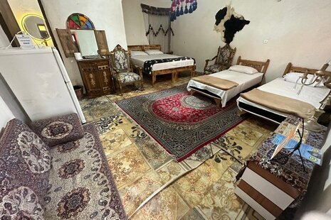 اتاق نخل 2 در بومگردی قشم