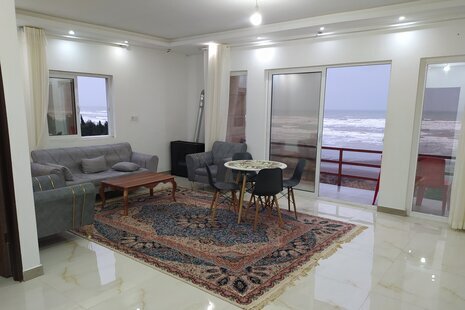 آپارتمان مبله 2 خواب ساحلی دریائی 10 در محمودآباد