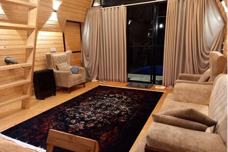 کلبه سوئیسی دوبلکس مبله تکخواب در آمل