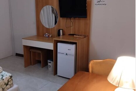 واحد مبله 4 نفره مستردار در هتل خیابان فردوسی