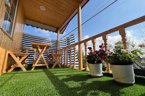 کلبه مبله دوبلکس تکخواب حسام در ماسال