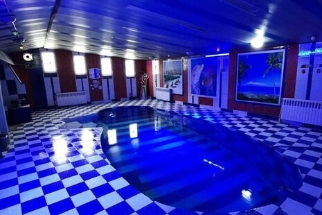 ویلا ساحلی استخردار دوخواب خانه دریا در ایزدشهر