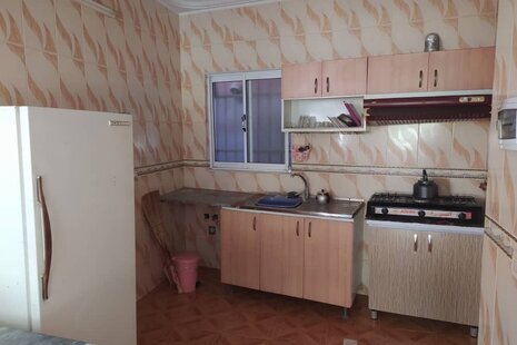 واحد مبله دوخواب در طبقه همکف ویلا قائمشهر