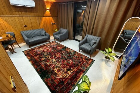 کلبه سوئیسی دوبلکس مبله تکخواب مون در چالوس