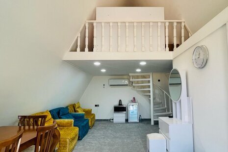 کلبه سوئیسی دوبلکس در دهکده گردشگری عسلویه