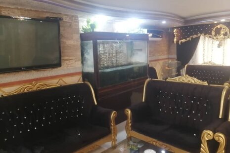 واحد تکخواب دوتخته vip در هتل آپارتمان مشهد