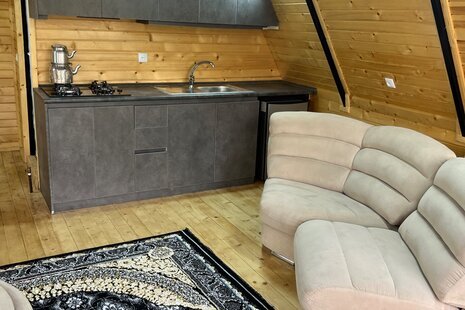 کلبه سوئیسی تکخواب ارشام 2 در بندرانزلی