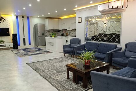 باغ ویلا استخردار دو خواب عمارت سفید در مشهد