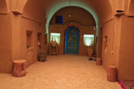 اتاق (آتش)دراقامتگاه بوم گردی در میبد