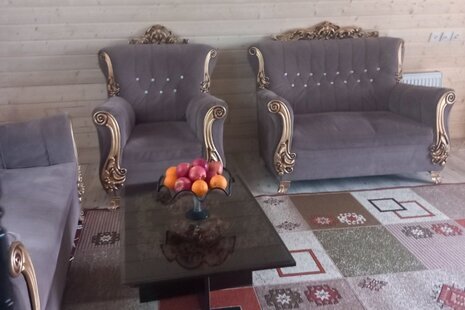 کلبه دوبلکس سوئیسی سپید در ماسال