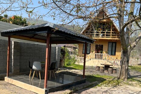 کلبه سوئیسی تکخواب جکوزی دار آیهان در ماسال