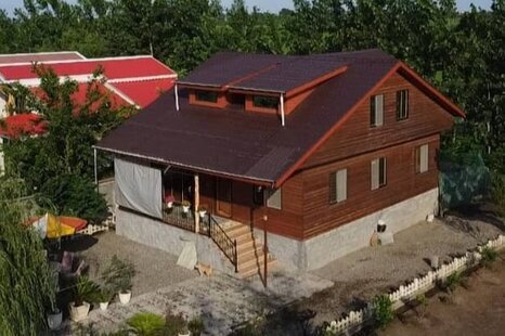 ویلای دوبلکس دوخواب چوبی بهروز در تالش