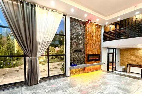 ویلا دو خواب دوبلکس استخردار آبگرم رز  در کردان