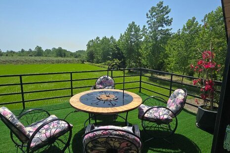 کلبه سوئیسی دوبلکس دوخواب لاکچری شالیزار در پره سر