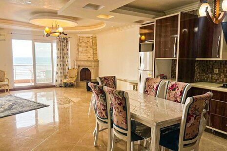 اچاره آپارتمان مبله سه خواب ساحلی در نور