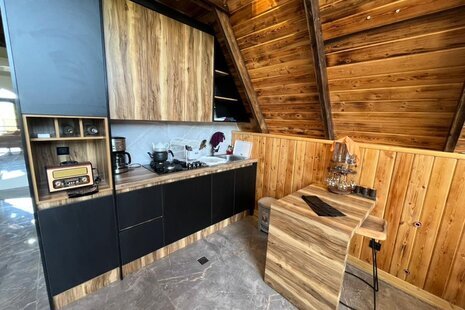 کلبه سوئیسی دوبلکس دوخواب هاوراز در چالوس