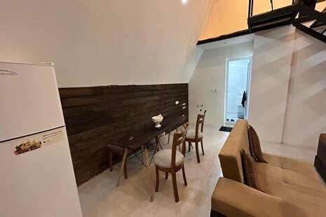 کلبه سوئیسی دوبلکس تکخواب نارنجستان در بندر انزلی