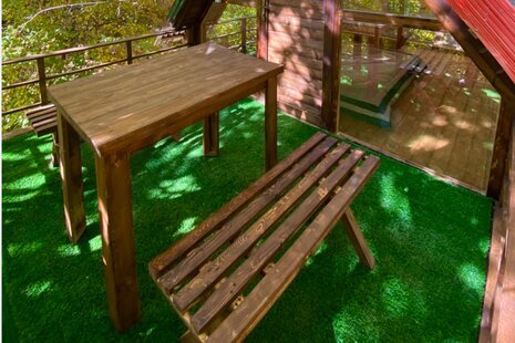 کلبه چوبی سوئیسی تکخواب در فیروزکوه