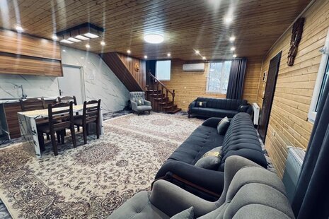 کلبه چوبی دوبلکس دوخواب در ماسال