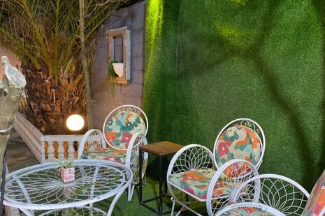 اتاق بامبو در اقامتگاه بومگردی بندر انزلی