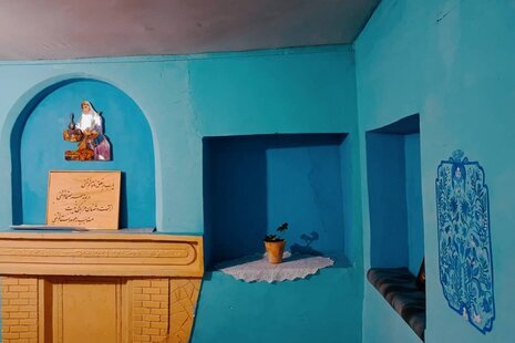 اتاق 3 نفره فیروزه در بومگردی شیراز