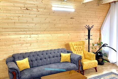 کلبه دوبلکس تکخواب ویو دریاچه در سوادکوه