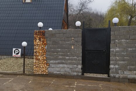 کلبه دوبلکس سوئیسی رز در کلاردشت