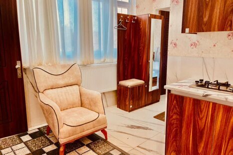 واحد مبله تک خواب 6 در هتل آپارتمان همدان