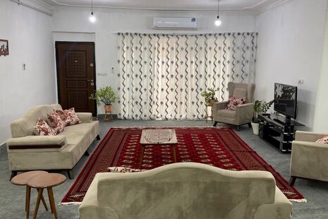 واحد دو خواب در طبقه همکف ویلا علی آباد