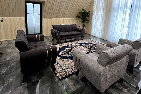 کلبه سوئیسی جکوزی دار جنگلی نور در ماسال